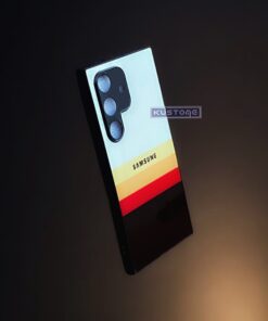 Sunset twinlight striped Samsung S21 FE Premium TPU back case