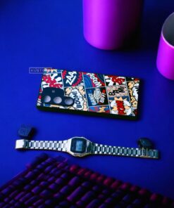 Funky abstract Samsung S21 FE Premium TPU back case