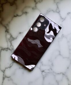 Blackout stealth camo Samsung S21 FE Premium TPU back case