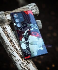 Marble blue Samsung S21 FE Premium TPU back case