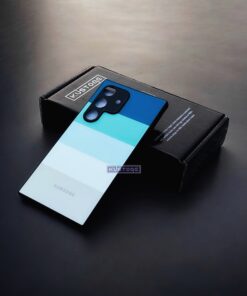 Blue boxy  Samsung S21 FE Premium TPU back case
