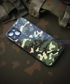Military pattern iPhone 14 Plus TPU back case