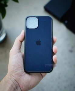 Navy blue iPhone 14 Plus TPU back case