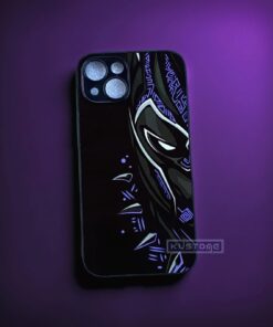 Black panther iPhone TPU back case