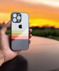 Sunset twinlight striped iPhone 11 Pro Premium  back case